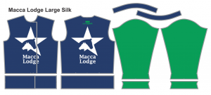 The new Macca Lodge colours